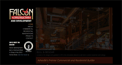 Desktop Screenshot of falconbuilt.com